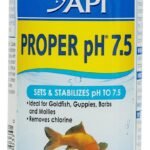 API Proper pH 7.5 Freshwater Aquarium Water pH Stabilizer 9.2-Ounce Container, Proper PH 7.5 PWDR JAR-Small, Whites & Tans, 260 Grams