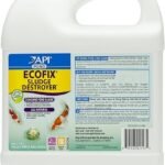 API POND ECOFIX SLUDGE DESTROYER Pond Cleaner And Sludge Remover With Natural Bacteria 64-Ounce Bottle,White