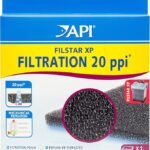 API FILSTAR XP FILTRATION FOAM 20 PPI Aquarium Canister Filter Filtration Pads 2-Count (723A)